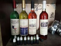 Decorative red wine bottle pigment water color Red wine pigment can not be eaten