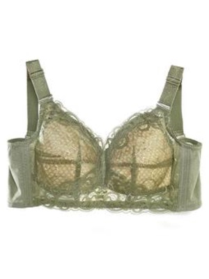 合适又舒服，透气大胸不在烦恼下次还会回购！内衣收到了，买了绿色和黑色两个颜色，今年很流行的这种草绿色呢，和图片上一样的，很好看，罩杯大小尺码很标准，而且穿衣非常聚拢，夏天也很透气，不闷，蕾丝柔软，亲肤衣服收到，面料柔软，做工精细薄款夏天不闷热，颜色靓丽洗了没有褪色，肩带不勒无钢圈穿着舒服，价格优惠值得购买!