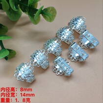 Factory direct S925 silver butterfly jade bracelet fracture crack repair accessories