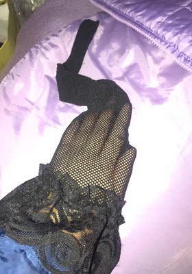 细网状的，我还以为是全透明的