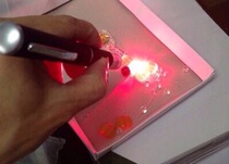 Diamond fire color pen Jewelry tool Color treasure shaking sound fire color pen Fire color effect pen highlighter