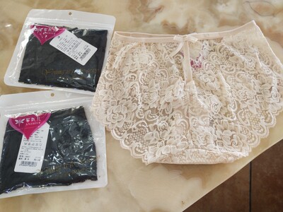 不错,蕾丝不硬,上身很好看 不错,蕾丝不硬,上身很好看