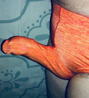 昨天收到内裤洗了一下，今天早上穿上了，这种内裤很舒服，我的大鸟不用憋屈了。