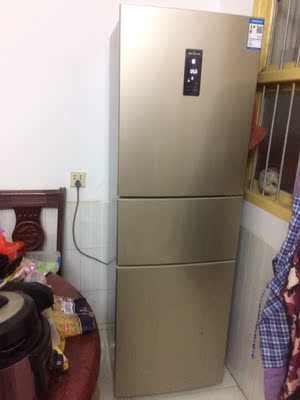 MeiLing/美菱 BCD-220WP3CX 冰箱三门风冷变频小型家用节能电冰箱