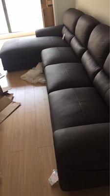 大家谈谈林氏木业真皮沙发怎么样,大不大气,值得入手吗