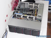 Supermicro 3U server chassis SC836BE16-R920B 3U 16 disk hot-swappable single control 6G expansion