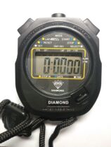 Original Shanghai Diamond Single Row Display 1 Channel Memory Electronic Second Watch DM1-001 Precision 0 01 Seconds