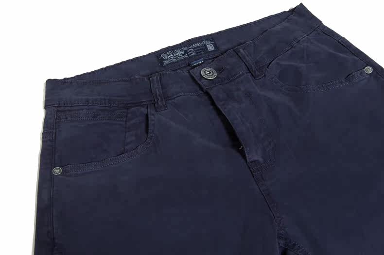 深色弹力休闲裤男士秋季商务直筒男裤子复古修身棉百搭长裤男咖啡