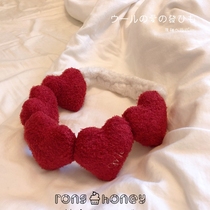 Japan Gp Loving Wash Face Hair with daughter Zhao Ruths same Brief Cute Teenage Girl Bundle Hair with Coated Film Head Decoration Tide