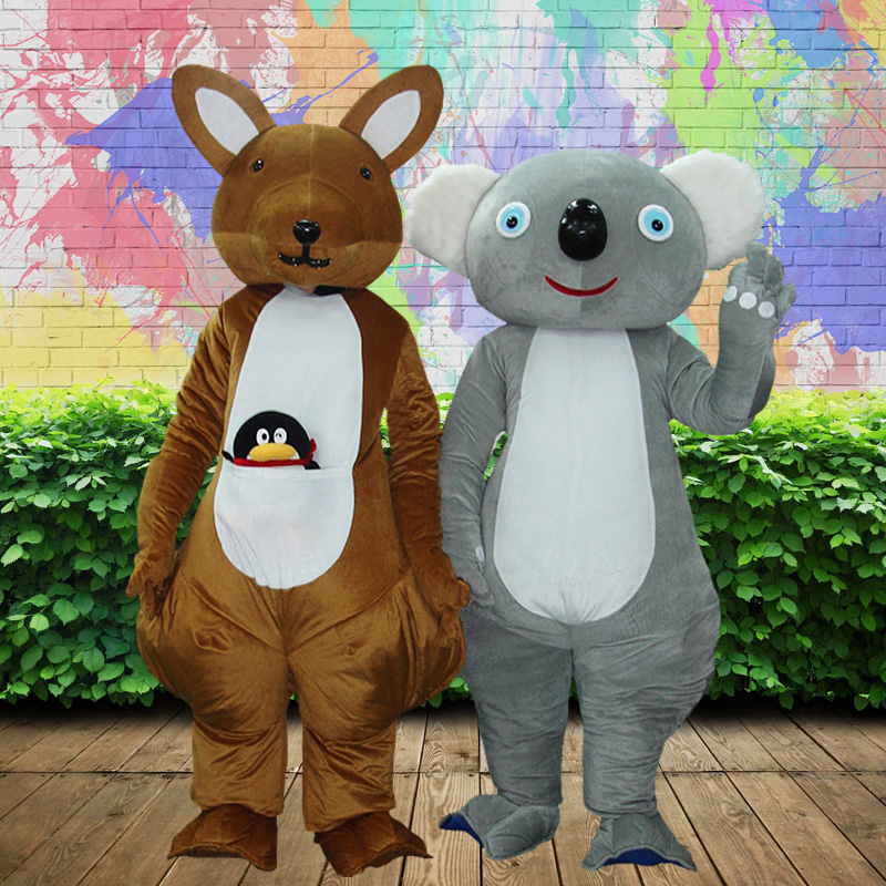 Kangaroo cartoon costume cartoon doll costume walking doll anime costume performance props costume doll headgear