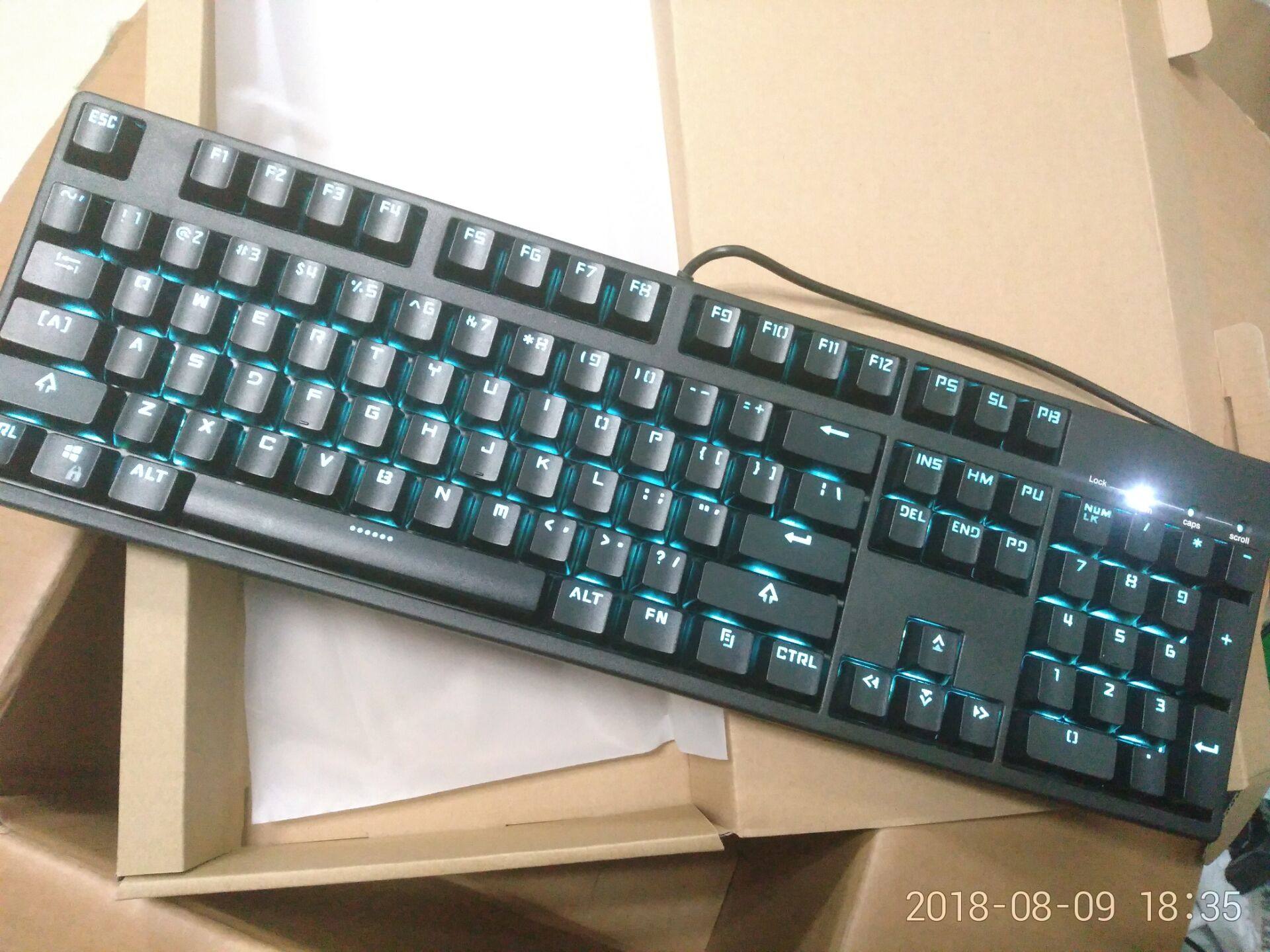 光头哥的jagor贼鸥choc104全无冲 机械键盘 黑轴青轴红轴茶轴