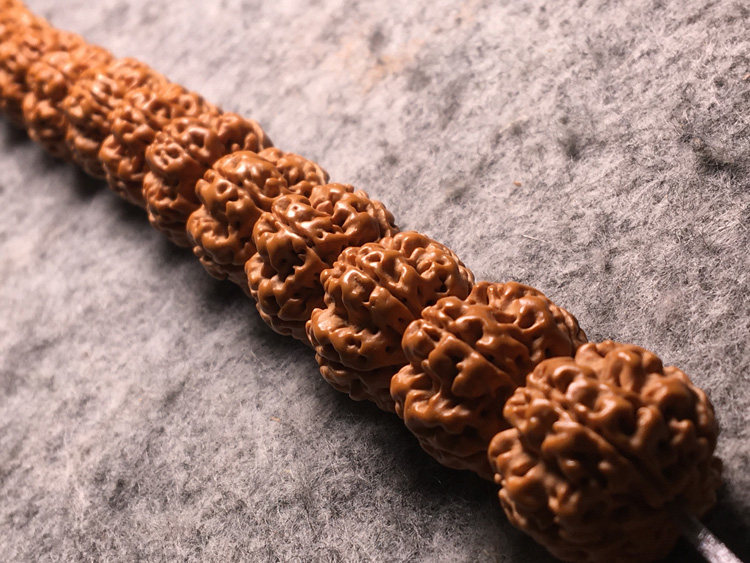 随美小金刚菩提子帝王花手串单圈5瓣小金刚花王108颗蜂窝梅花双龙