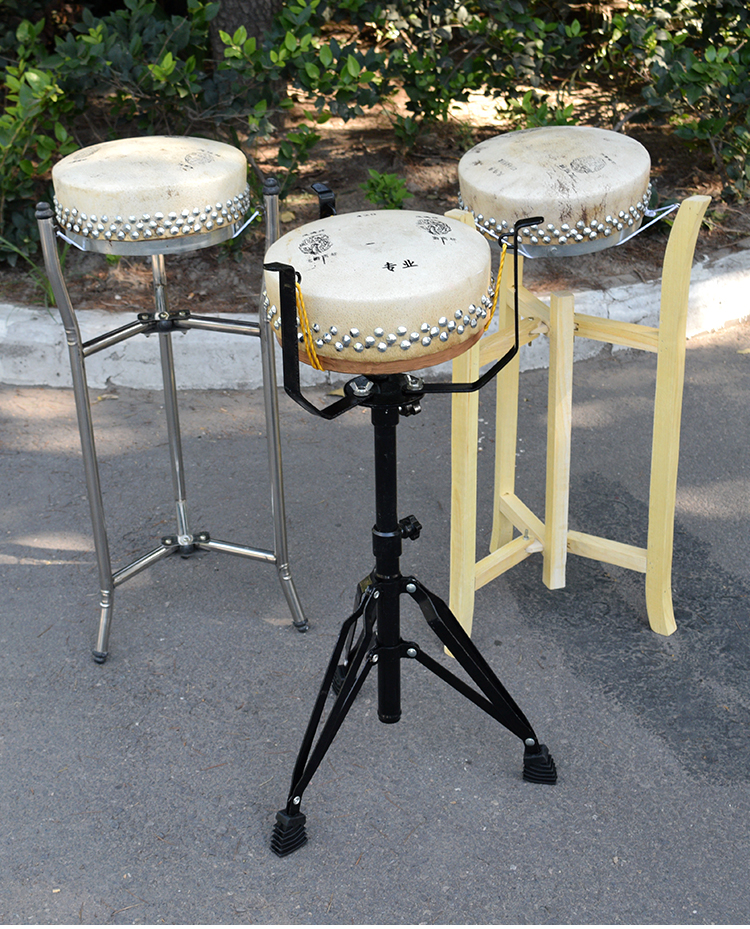 木质班鼓架 实木京班鼓架子 可折叠三角板鼓支架 乐器支架 配件