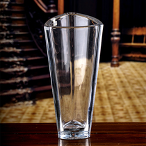 Czech imported BOHEMIA crystal glass vase modern simple flower arrangement creative geometric flower hot sale