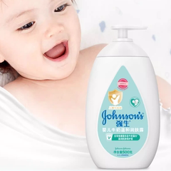 强生婴儿身体乳婴儿保湿润肤露宝宝牛奶润肤乳滋润面霜儿童正品价格比较