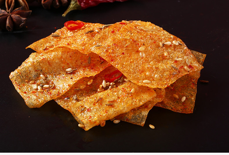 卫龙亲嘴豆皮70g*5麻辣豆干美食零食小吃辣条小包装辣片特产包邮