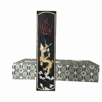 Old Hu Kaiwen Hui Ink Block Ink Ingot Ingot Ingot Four Treasures Ancient Method Tung Oil Smoke Ink 101 Painting and Calligraphy Ink 1 Two Lilongzhu