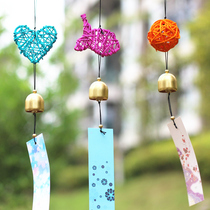 Creative hipster wind chime hanging door decoration cute girl bedroom room Bell pendant Graduate Day gift