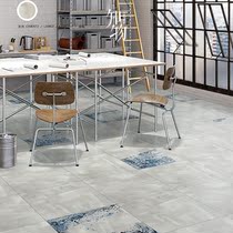 Van Gogh graffiti cement brick 600x600 simple modern living room dining room floor tiles Creative designer kitchen and bathroom wall tiles