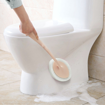 √With handle cleaning brush decontamination nano sponge magic brush bathtub artifact bathroom floor toilet brush