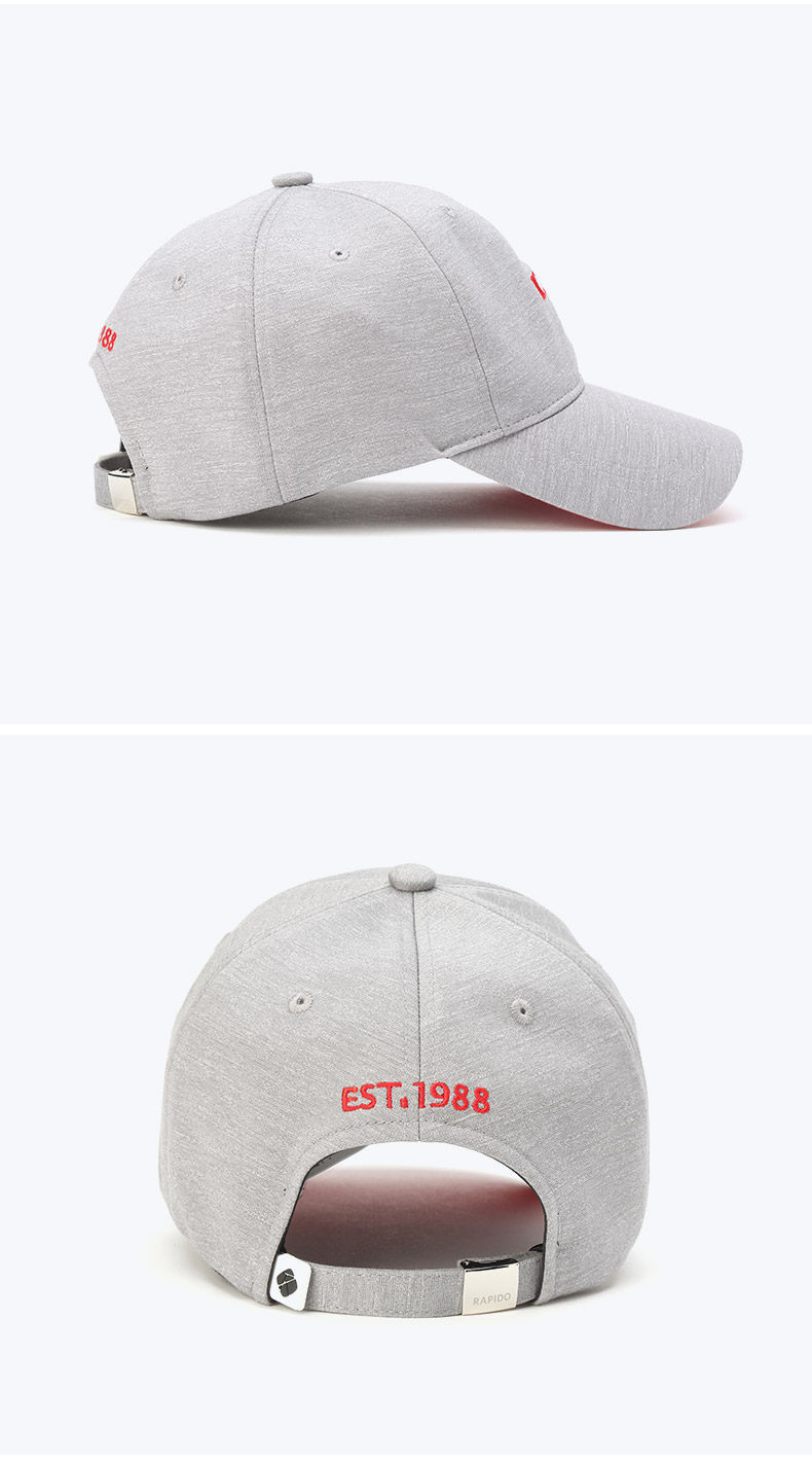 rapido 雳霹道 男女清爽透气运动帽休闲棒球帽 ck8z8bc09