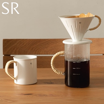 Japan GSP joint name KALITA swallow copy coffee sharing pot handmade coffee device glass hand punch pot