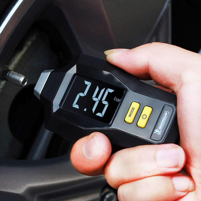 米其林高精度数显胎压表轮胎气压表汽车用胎压计胎压监测胎纹检测