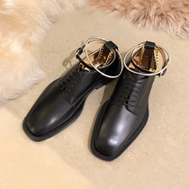 2021 New Korean version of Joker Japanese jk with skirt small leather shoes female British single shoes retro flat loafers