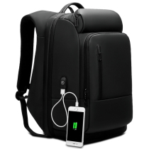 Large capacity backpack mens multifunctional business trip excursion backpack 17 inch computer bag anti-theft bag