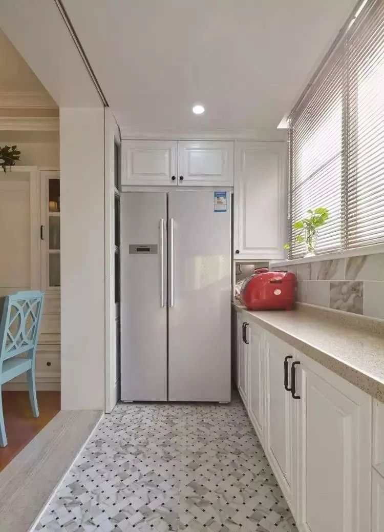 这样的冰箱摆放,不仅好看,还很实用!