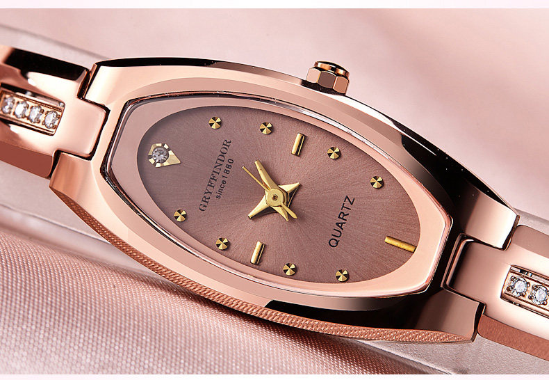 石英机芯手表防水时尚学生女女表指针式女士3atm韩版时装普通腕表