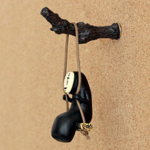 Faceless male swing net red love warm male Qian and Chihiro surrounding pushpins press nails scene wall decoration accessories