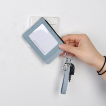 College student coin wallet card set integrated bag zipper small card holder small and thin women card bag card holder card holder