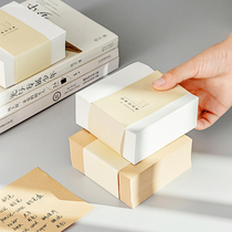400 thick pasted sticky Post-it notes for students using ins sticky note paper Japanese blank post book
