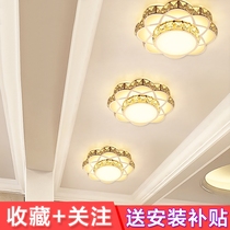 Crystal aisle Light Corridor light simple modern spotlight Downlight led ceiling light embedded creative ceiling light