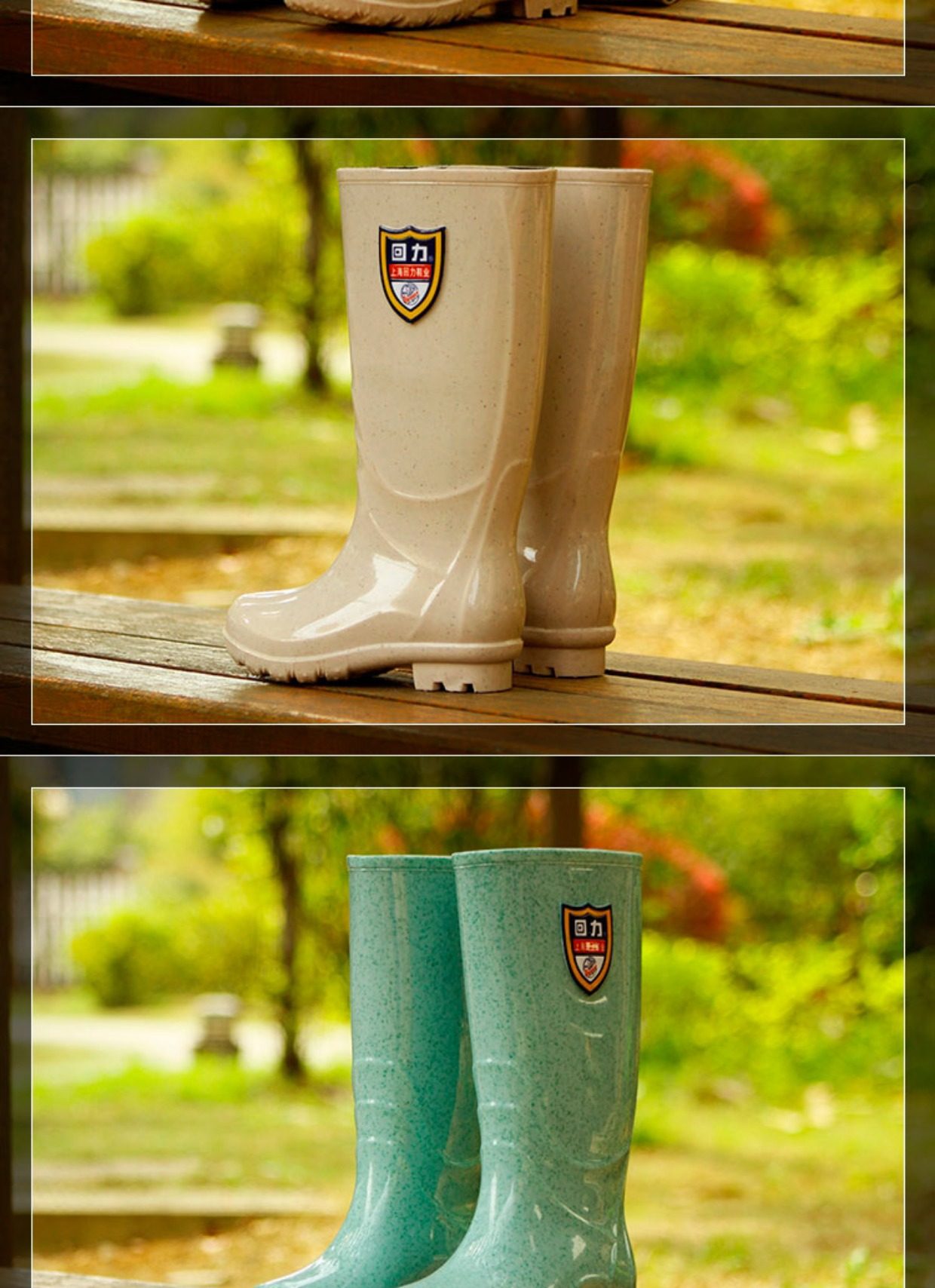 雨鞋女式春秋款防滑雨靴 时尚高筒胶鞋防水鞋水靴韩国版套鞋