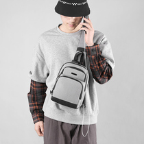 Code Lock Anti-theft Chest Bag Men Business Casual Single Shoulder Small Satchel Youth Fashion Versatile Casual Sloping Backpacks