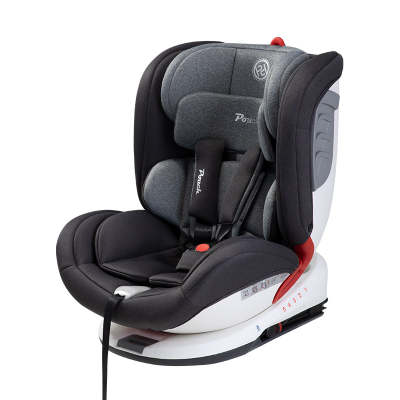 pouch儿童安全座椅0-12岁360度旋转坐椅(热品库)