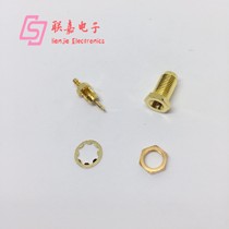 IPEX antenna connector SMA-KY-1 13 SMA gold-plated female head inner hole inner needle split welding 1 13 cable
