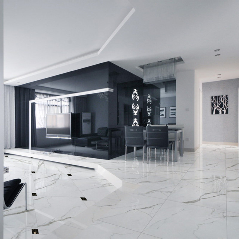 马可波罗瓷砖 地砖 客厅瓷砖800x800 真石系列雪域石ct8008ys