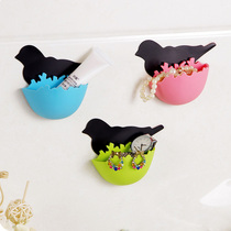 Creative Cute Wall Wall-mounted Free Punch Small Objects Containing Box Hang Key Shelf