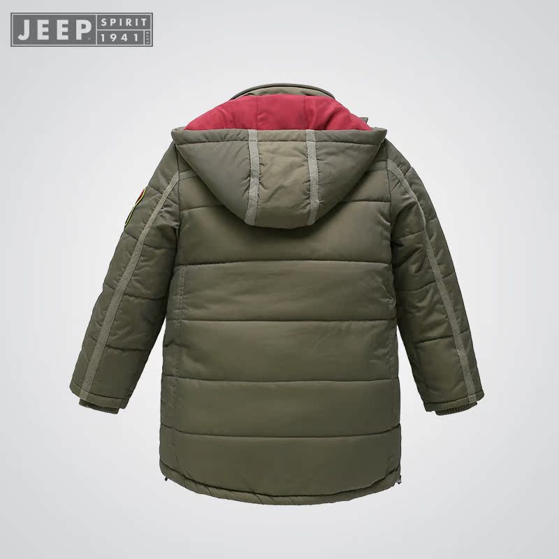 JEEP/吉普童装 男童棉服中大儿童棉袄保暖外套 2016冬装新品产品展示图4