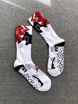 A Cone Jo 6 Sports Casual Basketball Socks Fitness Running Classic Matching Color Male Socks High Silo Socks 612851-101