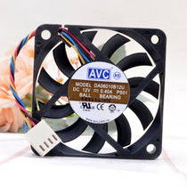 AVC 12V0 40A DA06010B12U 6010 ultra-thin motherboard cpu 6cm4 wire pwm speed regulation fan