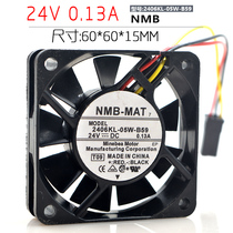 Original THEN 2406KL-05W-B59 6015 24V 0 13A 6CM CNC Fanuc fan