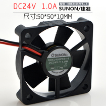 SUNON 5010 DC24V 1 0W KDE2405PFB1-8 silent Siemens inverter cooling fan