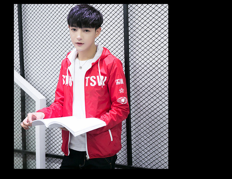 春季外套男潮2017新款春装男夹克青少年春秋