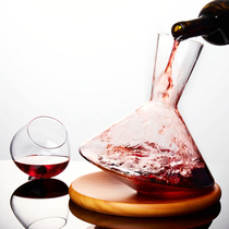 Lapunes high-end home creative red wine fast decanter wine splitter crystal glass wine set