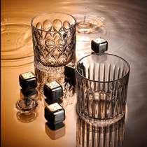 Lapunes whisky wine glass home European crystal glass creative ins beer glass strong wine set