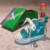  7-11 joint Sprite Sprite mini miniature simulation small high-top canvas shoes model pendant decoration